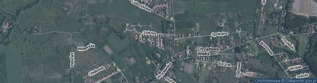 Zdjęcie satelitarne Maciejkowa ul.
